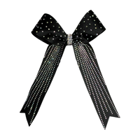 Black College Style Bow