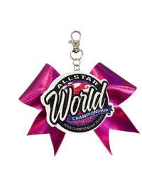 Allstar World Championship- Official Event Keychain Bow