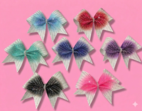 Ombré Rhinestone Bow